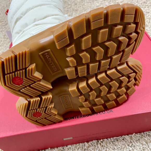 Hunter Women’s Intrepid Tall Snow Boots Shoes Cream, Size 8 (New in Box) - Picture 11 of 15